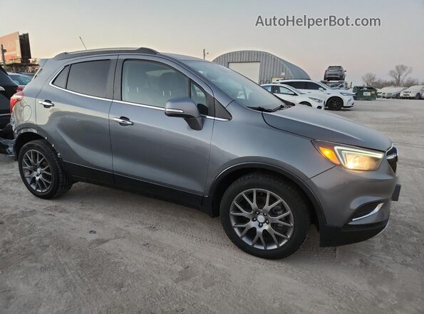 KL4CJ1SB3KB941197 2019 BUICK ENCORE Серый Передняя правая четверть