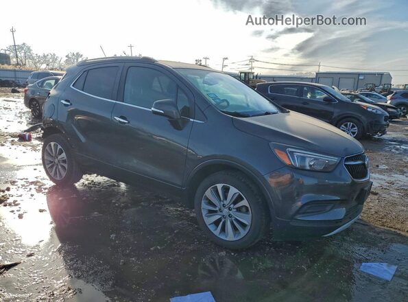 KL4CJASB2JB566630 2018 BUICK ENCORE Gray Առջևի աջ