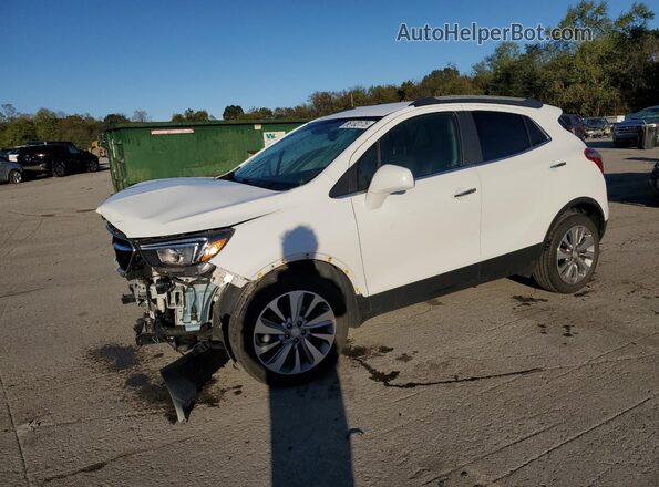 KL4CJASB3LB010099 2020 BUICK ENCORE White Przód lewy