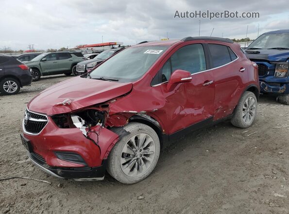 KL4CJASB7KB704342 2019 BUICK ENCORE Red Vista tres cuartos delantera izquierda