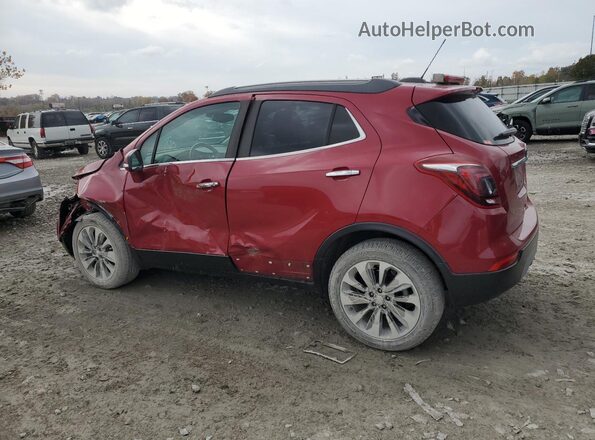 KL4CJASB7KB704342 2019 BUICK ENCORE Red Trasero izquierdo