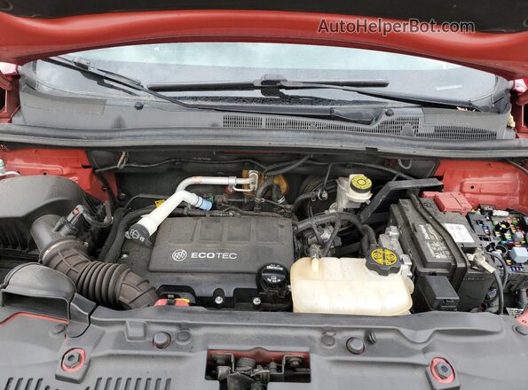 KL4CJASB7KB704342 2019 BUICK ENCORE Red Vista interior trasera