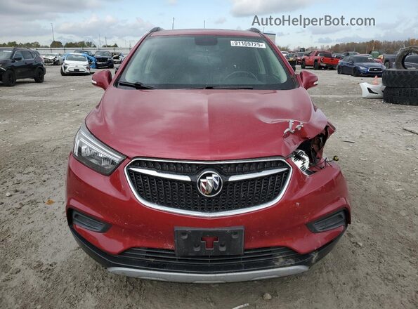 KL4CJASB7KB704342 2019 BUICK ENCORE Red Vista frontal