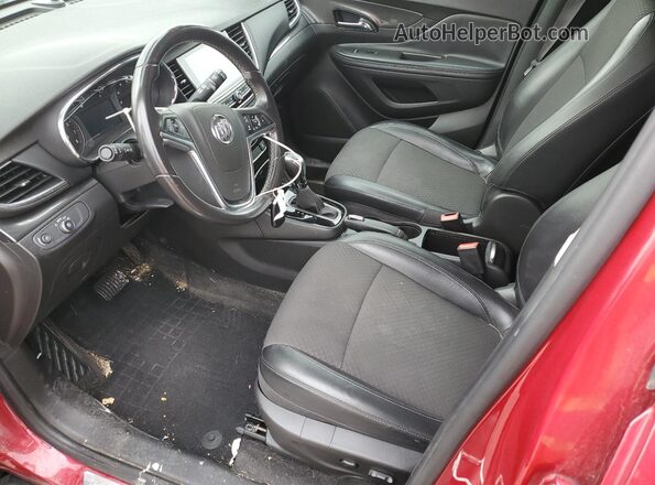 KL4CJASB7KB704342 2019 BUICK ENCORE Red Vista interior delantera