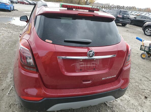 KL4CJASB7KB704342 2019 BUICK ENCORE Red Vista trasera