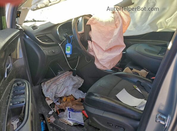 KL4CJASB8MB343514 2021 BUICK ENCORE Серый Вид салона спереди