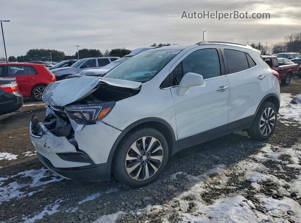 KL4CJASB9MB357938 2021 BUICK ENCORE Белый Передняя левая четверть