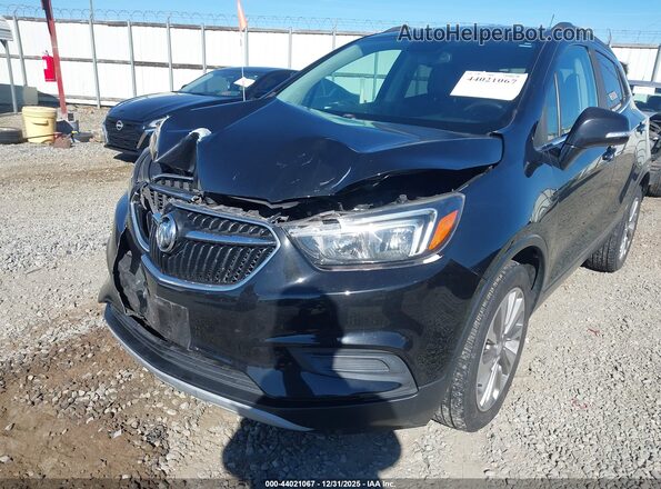 KL4CJASBXJB718637 2018 BUICK ENCORE Черный Вид спереди