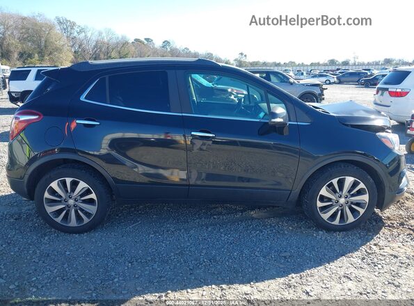 KL4CJASBXJB718637 2018 BUICK ENCORE Черный Вид задней части салона