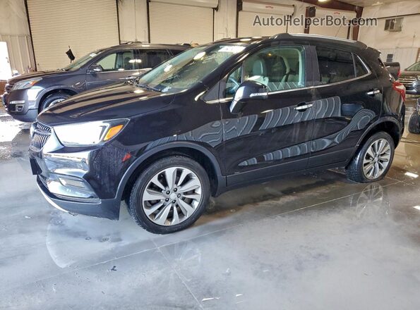 KL4CJASBXKB709163 2019 BUICK ENCORE Черный Передняя левая четверть