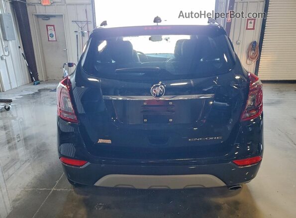 KL4CJASBXKB709163 2019 BUICK ENCORE Черный Вид сзади