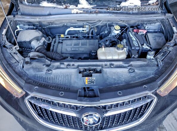 KL4CJASBXKB709163 2019 BUICK ENCORE Черный Вид задней части салона