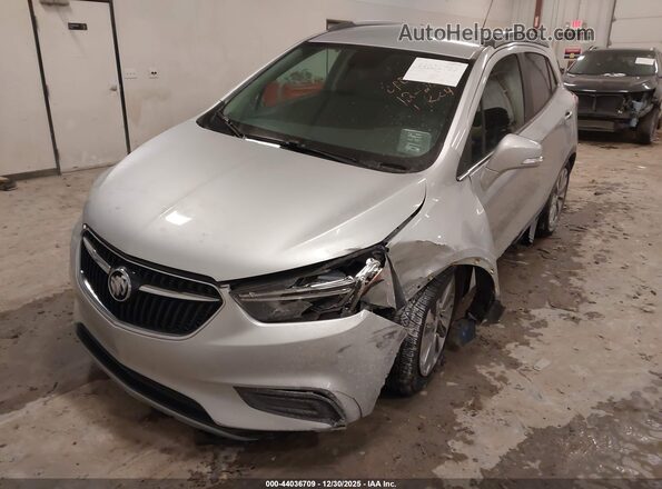 KL4CJASBXKB903790 2019 BUICK ENCORE Серебряный Вид спереди
