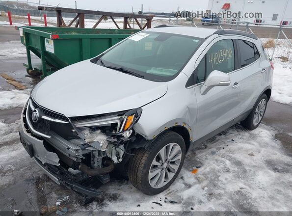 KL4CJESB5KB913540 2019 BUICK ENCORE Серебряный Передняя левая четверть