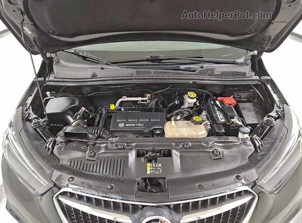 KL4CJESB9KB873284 2019 BUICK ENCORE Black ძრავის განყოფილების ხედი