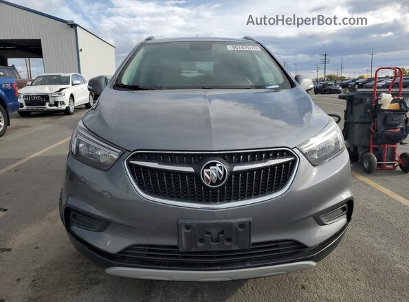 KL4CJESBXKB798045 2019 BUICK ENCORE Charcoal Front view