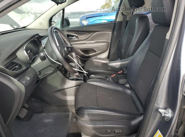 KL4CJESBXKB798045 2019 BUICK ENCORE Charcoal Front interior view