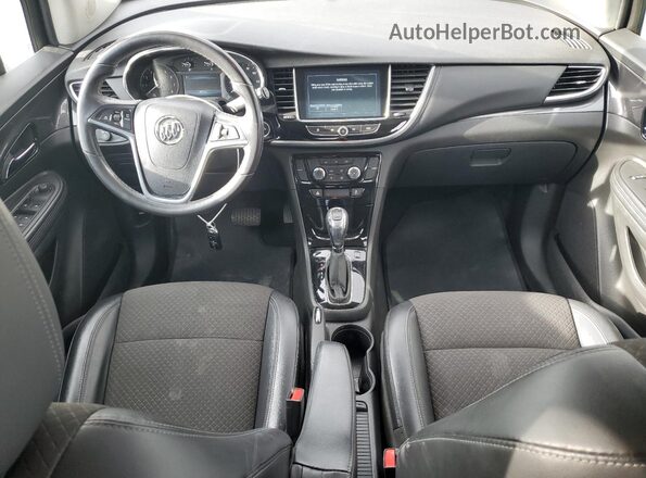 KL4CJESBXKB798045 2019 BUICK ENCORE Charcoal Dashboard view