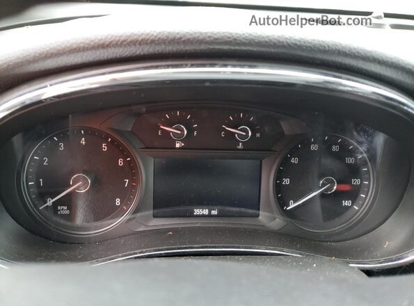 KL4CJESM2NB559708 2022 BUICK ENCORE Серебряный Вид щитка приборов