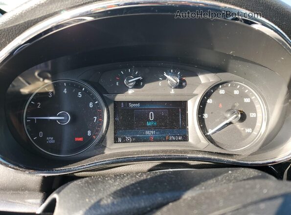 KL4CJESMXMB365409 2021 BUICK ENCORE Серебряный Вид щитка приборов