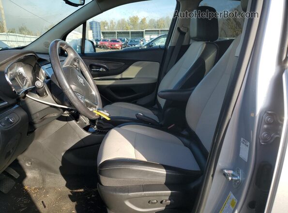 KL4CJESMXMB365409 2021 BUICK ENCORE Серебряный Вид салона спереди