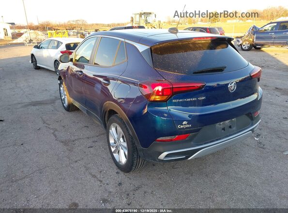 KL4MMBS23PB126863 2023 BUICK ENCORE Blue Trasero izquierdo