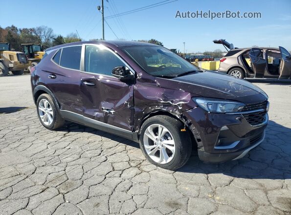 KL4MMBS29MB099549 2021 BUICK ENCORE Фиолетовый Передняя правая четверть