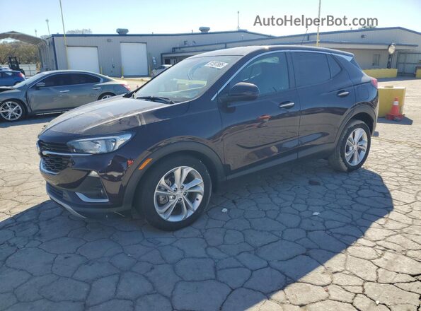 KL4MMBS29MB099549 2021 BUICK ENCORE Фиолетовый Передняя левая четверть