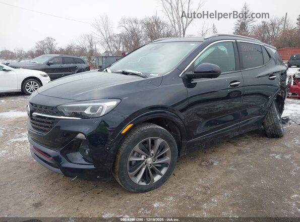 KL4MMGSL4MB117445 2021 BUICK ENCORE Black Передня ліва чверть