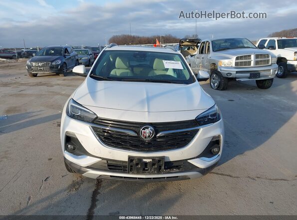 KL4MMGSL5NB009496 2022 BUICK ENCORE White Вид задньої частини салону