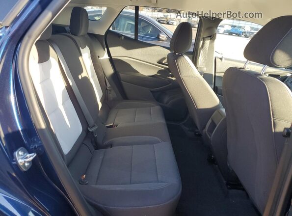 KL77LFE27RC204922 2024 CHEVROLET TRAX Синий Вид задней части салона