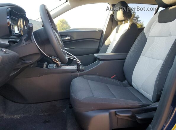 KL77LFE27RC204922 2024 CHEVROLET TRAX Синий Вид салона спереди