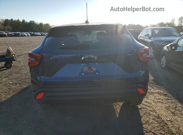 KL77LFE27RC204922 2024 CHEVROLET TRAX Синий Вид сзади