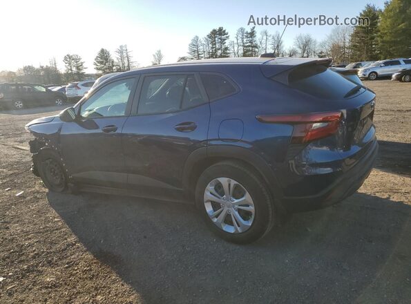 KL77LFE27RC204922 2024 CHEVROLET TRAX Синий Задняя левая четверть