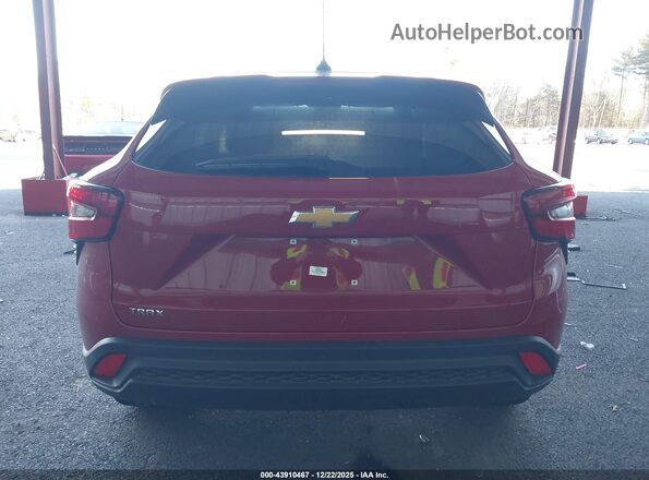 KL77LFEP4TC009783 2026 CHEVROLET TRAX Maroon 