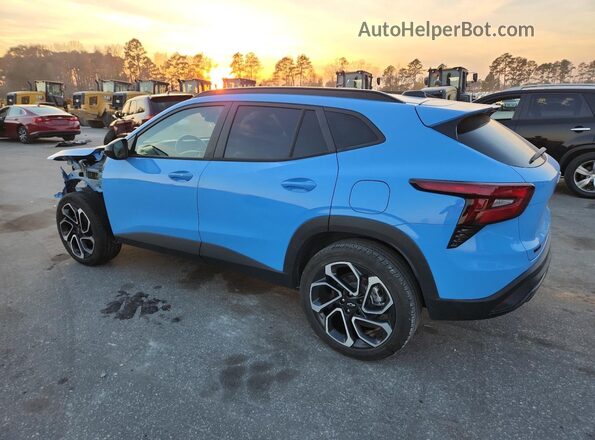 KL77LJE23RC047473 2024 CHEVROLET TRAX Синий Задняя левая четверть