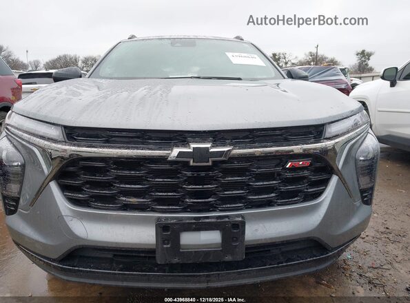 KL77LJEP0TC017723 2026 CHEVROLET TRAX Silver Instrument cluster view