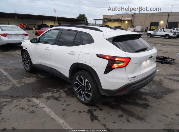 KL77LJEP9SC242219 2025 CHEVROLET TRAX Белый Задняя левая четверть