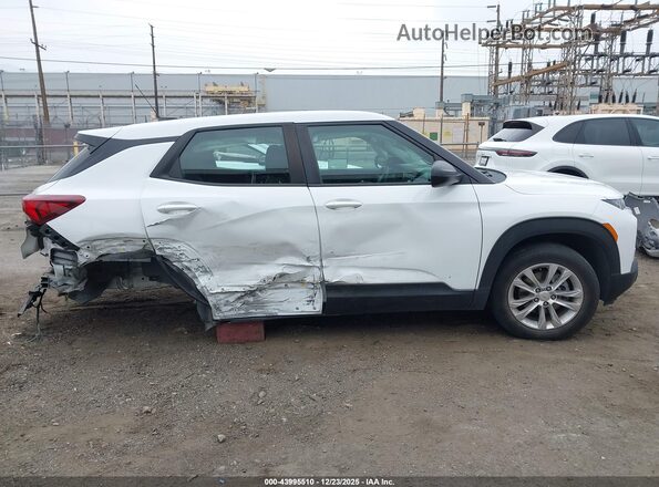 KL79MMS20NB098778 2022 CHEVROLET TRAILBLAZER White Widok wnętrza 360 stopni