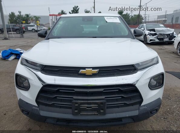 KL79MMS20NB098778 2022 CHEVROLET TRAILBLAZER White Widok wnętrza z tyłu