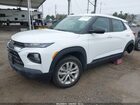 2022 Chevrolet Trailblazer Fwd Ls White vin: KL79MMS20NB098778