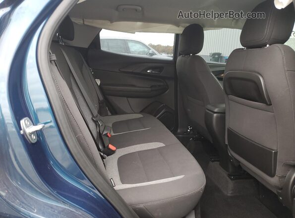 KL79MMS22MB118043 2021 CHEVROLET TRAILBLAZER Blue Widok wnętrza z tyłu