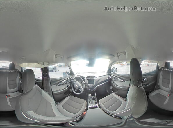 KL79MMS22MB118043 2021 CHEVROLET TRAILBLAZER Blue Widok wnętrza 360 stopni