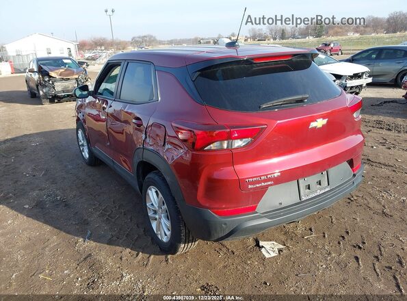 KL79MMSL1RB120897 2024 CHEVROLET TRAILBLAZER Red Trasero izquierdo