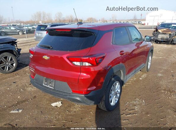 KL79MMSL1RB120897 2024 CHEVROLET TRAILBLAZER Red Trasero derecho