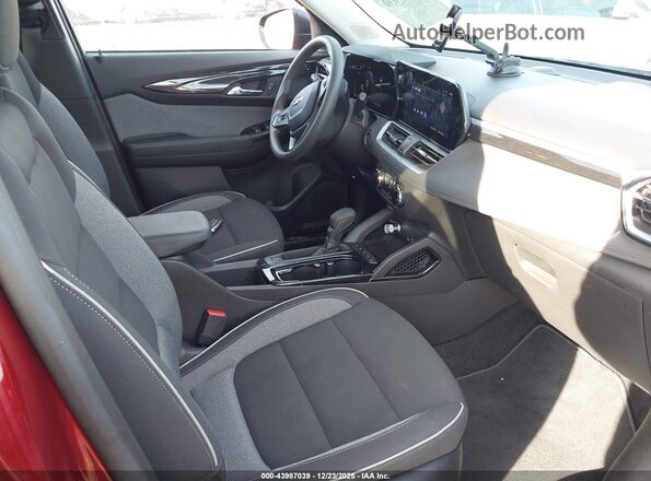 KL79MMSL1RB120897 2024 CHEVROLET TRAILBLAZER Red Vista interior delantera