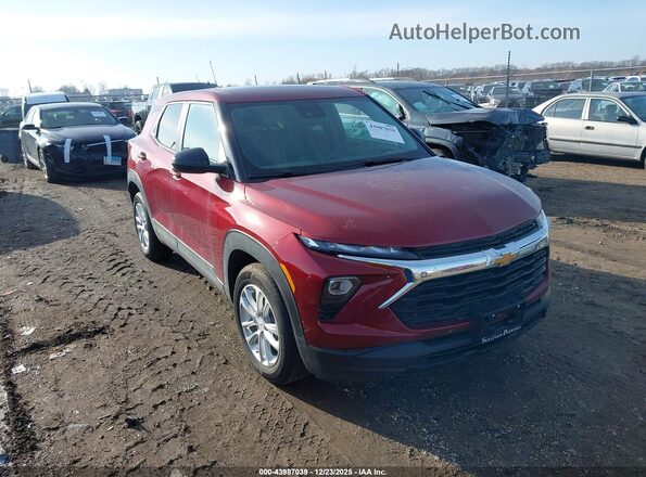 KL79MMSL1RB120897 2024 CHEVROLET TRAILBLAZER Red Delantero derecho