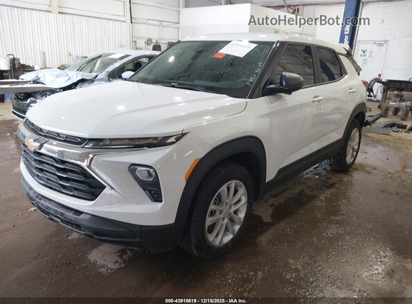 KL79MMSL8TB005821 2026 CHEVROLET TRAILBLAZER Белый Передняя левая четверть