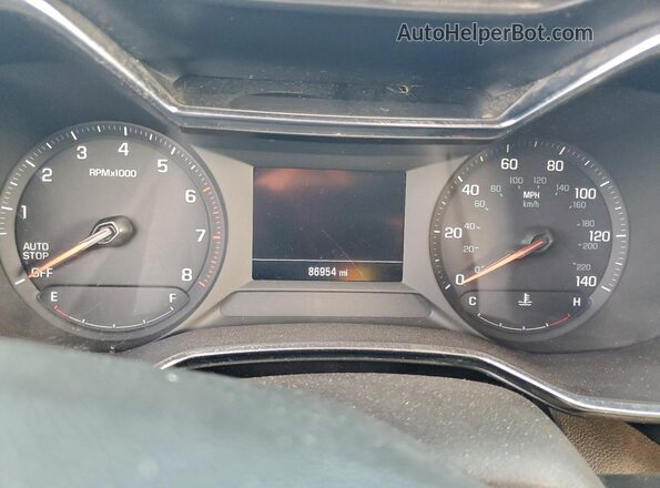 KL79MPS22MB152338 2021 CHEVROLET TRAILBLAZER Белый Вид щитка приборов