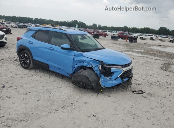 KL79MPS29RB069707 2024 CHEVROLET TRAILBLAZER Синий Передняя правая четверть